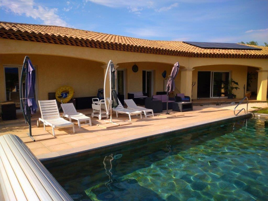 Villa Les Marmottes Le Luc Exterior foto